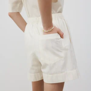 John striped shorts – undyed