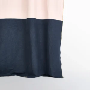 Linaria color block – rosa/indigo